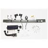 AUTO-HAK Gancio di traino completo estraibile orizzontale compatibile con Fiat Panda 4x4 09.2004-09.2012 + universale kit elettrico 13 poli