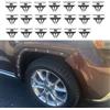 HEVLE 20 clip per modanatura a bilanciere per ruote bilanciere, clip di ricambio per parafango, OEM# 19352782 68172491AA, compatibili con GM Chevy GMC Cadillac Jeep Cherokee Compass Grand Cherokee