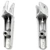 KSDRFT Moto Pedali poggiapiedi Pedali Pedana per CBR600RR CBR 600 RR 2003 2004 2005 2006 2007 08-2019 Pedane Anteriori per Moto Poggia Poggiapiedi