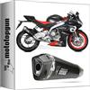 MOTOTOPGUN mivv scarico completo racing nocat delta race carbonio coppa carbonio alto compatibile con aprilia rs 660 2020 2021 2022 mototopgun