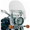 MOTOTOPGUN givi a23 cupolino basso trasparente compatibile con honda vt shadow spirit 750 2007 2008 2009 2010 mototopgun