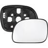 Ggwqoops Per Chrysler Per Voyager 1996-2000 Specchietto Retrovisore Riscaldato Lato Conducente Con Piastra Supporto Parti Esterne Auto Lato Vetro Specchietto
