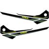 AZgraphishop ADESIVI MANIGLIE RESINA 3D COMPATIBILE CON BENELLI TRK 702 2023 FM-1070 (Verde)