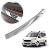 Chromemaster Protezione paraurti Posteriore Compatibile con Ford Transit Tourneo Courier dal 2014-2023 | Acciaio INOX lucido/cromato | Protezione paraurti protegge la vernice del paraurti dai graffi