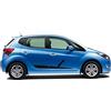Spangenberg 370003301 - Parafanghi laterali nero per Hyundai ix20 Minivan Kombi ix 20 a partire dall'anno di costruzione 10.2010- F33