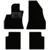 QUEMAR Tappetini Auto per 500L 2012-2022, Bordo Perla, 0 Ricami | Kit Tappeti Moquette e Gomma su Misura / Set 2 Anteriori + 2 Posteriori / Ricami e Colori Personalizzati / Antiscivolo