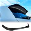 Generic Spoiler per bagagliaio posteriore in fibra di carbonio adatto per Fiat 500 Abarth 595 2010-2020 Coperchio del bagagliaio posteriore Highkick Spoiler Wing Lip