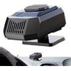 Tuxuseo Riscaldamento portatile per auto, riscaldamento auto per finestre, 12 V/24 V, sbrinatore portatile per auto, ventola regolabile, riscaldamento elettrico, sbrinatore parabrezza per SUV e camion