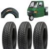 Deestone EGF12TYD Kit 3 Pneumatici 125-12C RINFORZATI 8PR 81J TUBELESS TL per Ape P I A G G I O E Vecchia F I A T 500 Epoca RUOTI GOMME COPERTONI