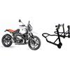 WinNet Coppia 2 cavalletti alzamoto alza moto per alzare sollevare la ruota posteriore e anteriore davanti e dietro frontale compatibile con BMW R nine T 1200 nineT urban GS pure o scrambler