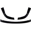 SCKCPNHNPP Front Lip Spoiler Labbro Del Paraurt Kit Per Subaru Per Impreza Per WRX Per STI 2004-2005 Paraurti Anteriore Per Auto Spoiler Inferiore Protezione Per Labbro.(Bright black)