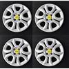 Generico SET 4 COPRICERCHI COPPA RUOTA COPRIRUOTA BORCHIE CERCHIO 15 con scritta Panda Specifiche per Panda modello 312 prodotte dal 2012 in poi - 760/15-14196