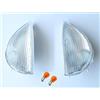 Generico FANALINI FRECCE LATERALI COLORE BIANCO ANTERIORI DESTRO - SINISTRO COMPLETI DI LAMPADE SPECIFICHE PER 600 Seicento Prodotte dal 1998 al 2000-43250 - 43260