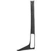 SZFJMQP Adesivo decorativo in fibra di carbonio, accessorio decorativo compatibile con Audi A4 B9 2017-2019 (classico, pannello del cambio laterale 2)