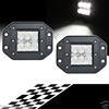 topolenashop FARO LAMPADA SUPPLEMENTARE PROFONDITA' AUTO FUORISTRADA 12V 6 LED 18W IP68
