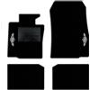 QUEMAR Tappetini Auto per MINI Countryman R60, Bordo Antracite, 2 Ricami