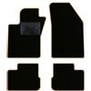 QUEMAR Tappetini Auto per Tipo dal 2015, Bordo Beige, 0 Ricami | Kit Tappeti Moquette e Gomma su Misura / Set 2 Anteriori + 2 Posteriori / Ricami e Colori Personalizzati / Antiscivolo