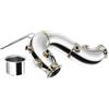 fmic.eu PERFORMANCE Downpipe per VOLKSWAGEN Golf 1.6 2.0 TDI VII 2013- tubo di scarico Acciaio inossidabile Auto Tubo Scarico