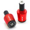BOSDF Contrappesi Manubrio Moto Per XADV X-ADV 750 XADV750 Tutti gli anni Motocicletta universale CNC 7/8 22MM Manopole per manubrio Tappi terminali per(Red)