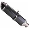WILSEM Silenziatore Di Scarico Universale Per Moto Da 51Mm Lungo 470Mm Con Db Killer Per Benelli TRK502X TRK 502 X