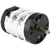 Psytfei Interruttore avanti Indietro Interruttore Motore Macchina 220V 380V 20a Smontagomme per Auto Macchina in Metallo Motore avanti Indietro Strumento Interruttore
