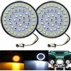 ZYTC 2 Frecce a LED con Luce di circolazione Kit Frecce a LED anteriore stile 1157 per Harley (3)