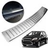 Chromemaster | Protezione paraurti Posteriore | Compatibile con Ford Kuga 2008-2012 | Acciaio inossidabile INOX spazzolato, Argento opaco | Protezione paraurti protegge la vernice del paraurti