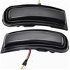 YSQOJF Indicatore di direzione 2 Indicatori Di Direzione Laterali A LED Ambra Dinamici Con Luce Lampeggiante Sequenziale Per Jeep Per Renegade 2015-2022(Smoked)