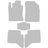 Alpha-Tex Produktions- und Handels GmbH Tappetini adatti per Daihatsu Terios Tipo J2 (Costruzione 2005-2017), Hit nero | Dimensione speciale | Bordo rosso
