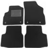 ASC Tappetini Auto Compatibili con Opel Astra K 2015-2021, Moquette, Bordo Antiscivolo, Battitacco in Gomma