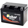 Unibat YTZ14-S Batteria Moto Completa di Acido Pronta all'Uso UNIBAT READY CTZ14S-FA