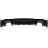 EFDDTBHE Spoiler Posteriori Compatibile Con BMW Per Serie 2 F22 F23 2 Porte Coupé 2014 2015 2016 2017 2018 2019 2020 2021 Paraurti Posteriore Auto Splitter Diffusore Spoiler Labbro(Glossy Black)