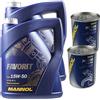 Diederichs Olio motore MANNOL Favorit 15W-50 2 x MANNOL Motor Doctor ADDITIV