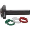MES Domino controllo gasracing stradale XM2 senza maniglia infilata Materiale: alluminio nero