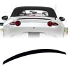IDENUONA Spoiler per bagagliaio posteriore per Mazda MX-5 Miata ND 2016-2025 look in fibra di carbonio nero lucido