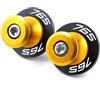 DALIDAK For Triumph Street Triple 765 RS SR 765RS 765R Street Triple 675 Trident 660 CNC Motorcycle Forcellone Spools Sliders Cavalletto Vite(Gold-765)