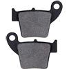 Road Passion Pastiglia freno posteriore compatibile per HONDA CR 125 R 2002-2007 CRF 150 R/RB 2007-2021 CR 250 R 2002-2007 CRF 250 R AC CRF 250 RX 2019-2022 CRF 250 X 2004-2016 CRF 450 R 2002-2022