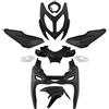 NTT KIT 7 PEZZI CARENA NITRO/COMPATIBILE CON AEROX 2013 NERO OPACO SATINATO 9PZ