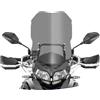 LEIFEIS Cupolino per Benelli per TRK502 per TRK502X per TRK 502 502X 552 552X per TRK552X Parabrezza per Moto Parabrezza Deflettori Antivento Parabrezza Moto(Soot 57CM)