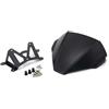 HONGYISM parabrezza Moto Sport Visiera Pittura Speciale Parabrezza Adatto MT-09 Per MT 09 Per MT09 SP 2021 2022 2023 CUPOLINO(Nero)