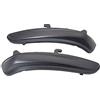 Malcayang Indicatore di direzione dinamico dello specchietto retrovisore posteriore Indicatore lampeggiante sequenziale Lampada di ricambio per Peugeot 208 Citroen C3 C4 2012-2021 （Nero）