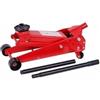 GrecoShop Cric Crick Sollevatore Martinetto Idraulico Professionale 3 Tonnellate/3000Kg con Ruote Bidirezionali per Officina Auto Atocarri Veicoli **** Attualmente Disponibile Solo di Colore Giallo/Yellow ****