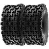 SunF A027 20x11-9 20x11x9 Quad ATV UTV Pneumatici, XC Pneumatici sportivi Knobby, 6PR E4 Mark Tubeless, Set di 2
