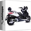 MOTOTOPGUN mivv scarico completo omologato nocat urban inox compatibile con yamaha x-max xmax 250 2006 2007 2008 2009 2010 2011 2012 2013 2014 2015 2016 mototopgun