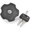 Generic Tappo per serbatoio carburante con chiave per Yamaha 11H-24602-10-00 RD250LC FJ600 RD350LC RD350 RZ350 TW200 TW125 XJ650 XJ900 XS400 XT225 XT600 XZ550 TW225 DT230 DT50 TTR250 DT200WR XS250