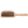 Kostkamm Spazzola a ciuffi in legno Paddle-Brush - Spazzola per capelli di alta qualità in legno di faggio - KostKamm - 11 file, 25,5 cm - Antistatica e massaggiante per il cuoio capelluto