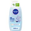 NIVEA (BEIERSDORF SpA) Nivea Baby Gel Doccia dai Capelli ai Piedini 500 ml, Detergente neonato per pelle e capelli puliti