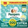 Pampers Baby Dry XL, Taglia 6 (15-30 kg), Formato Scorta, Barriere Anti-Fuoriuscite 111 pezzi