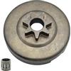 GTWSQQ Kit tamburo frizione passo 3/8 7T, pignone, cuscinetto frizione, adatto for motosega H=USQVARNA 362 365 371 372 372XP 570 575, sostituire 503744401(Drum Kit B)