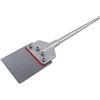 DeeDuud Scalpello per stucco SDS-Max, scalpello per piastrelle, 245 x 60 mm, scalpello, raschietto per pavimenti, piastrelle in PVC, linoleum